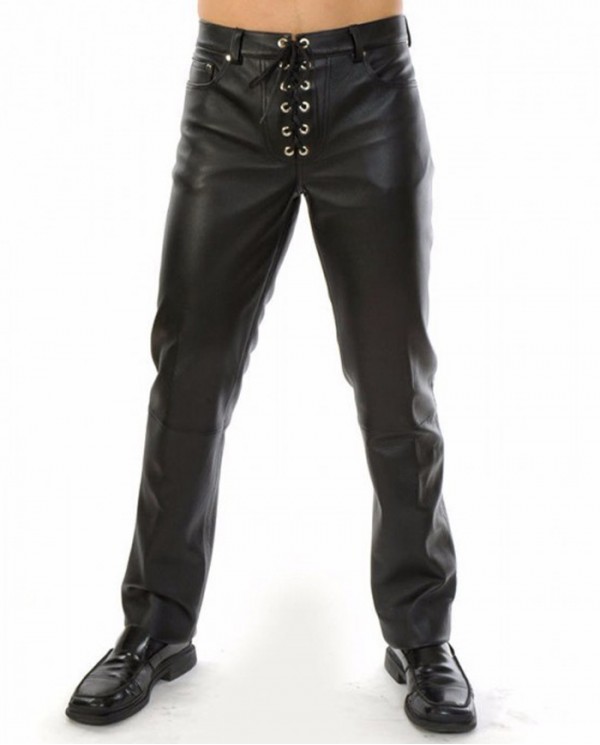 Men Leather Trousers